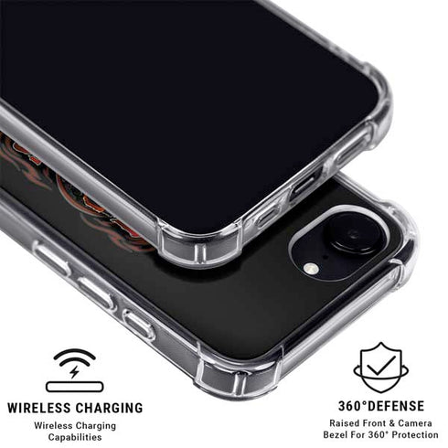 Liquid Blue NFL Cincinnati Bengals Running Back iPhone 16e Clear Case